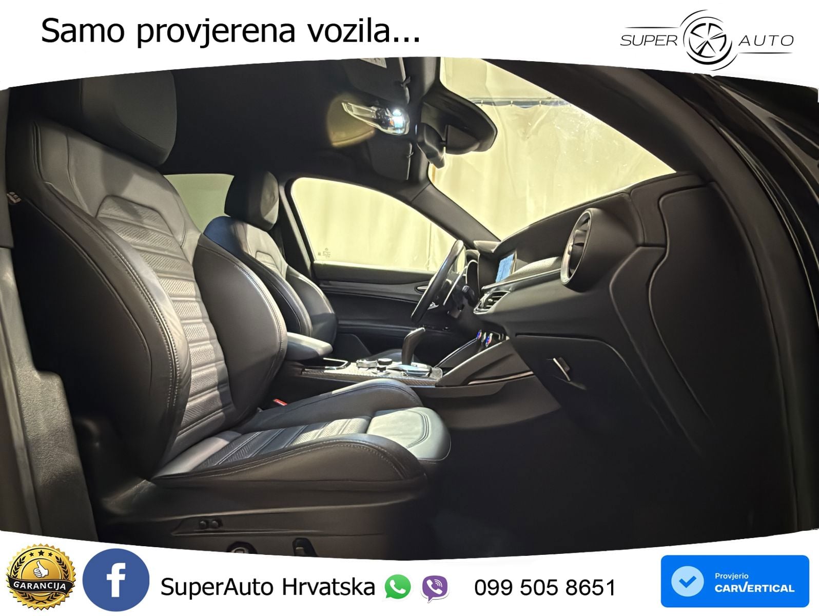 Alfa Romeo Stelvio Quadrifoglio 2.9 V6 Bi-Turbo (520 KS) Q4 Automatic MATRIX+GR SJED+KAM