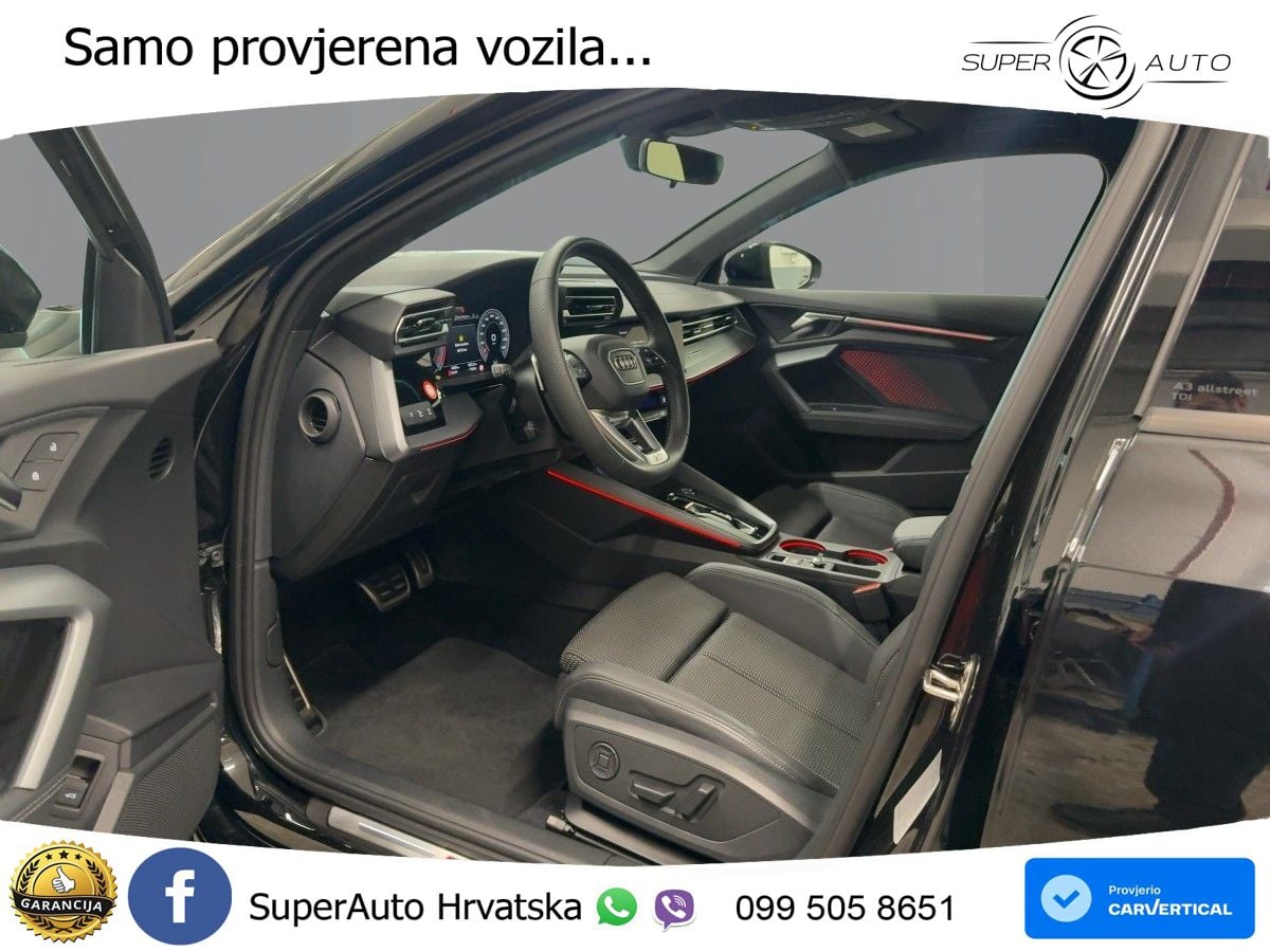 Audi A3 allstreet 35 TDI (150 KS) S tronic LED+GR SJED+ACC