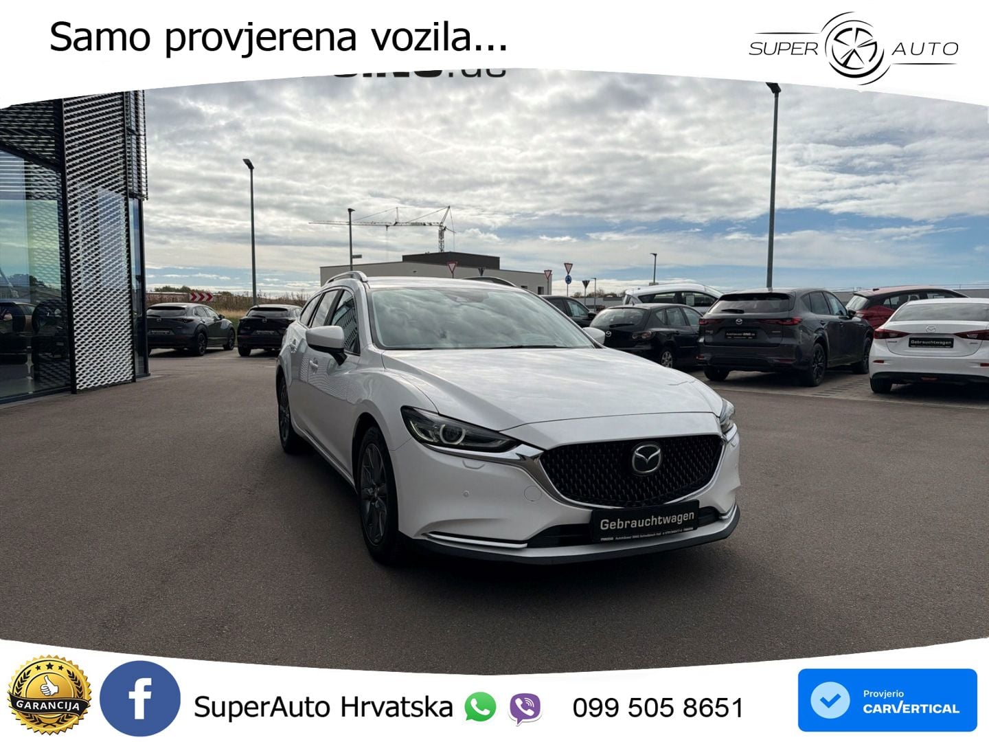 Mazda 6 Sport Combi 2.0 SKYACTIV-G (165 KS) SKYACTIV-Drive LED+GR SJED+ACC