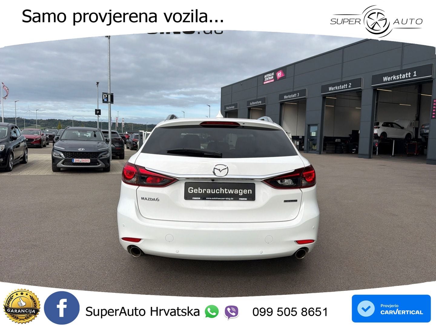 Mazda 6 Sport Combi 2.0 SKYACTIV-G (165 KS) SKYACTIV-Drive LED+GR SJED+ACC