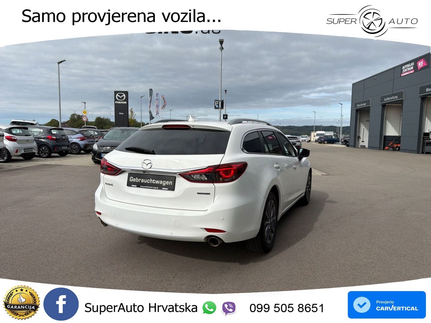 Mazda 6 Sport Combi 2.0 SKYACTIV-G (165 KS) SKYACTIV-Drive LED+GR SJED+ACC