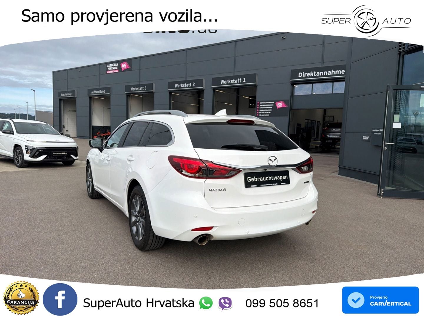 Mazda 6 Sport Combi 2.0 SKYACTIV-G (165 KS) SKYACTIV-Drive LED+GR SJED+ACC