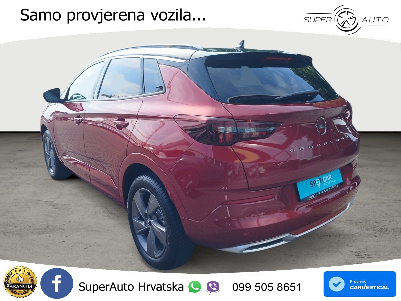 Opel Grandland 1.2i Turbo (130 KS) Automatic Ultimate LED+GR SJED+ACC