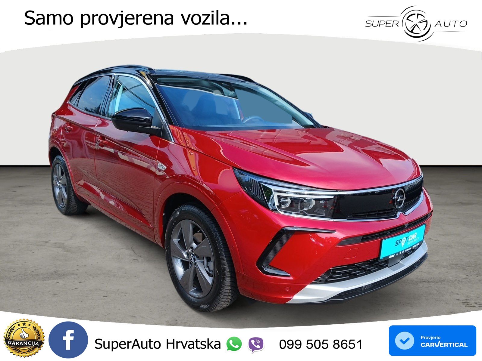 Opel Grandland 1.2i Turbo (130 KS) Automatic Ultimate LED+GR SJED+ACC
