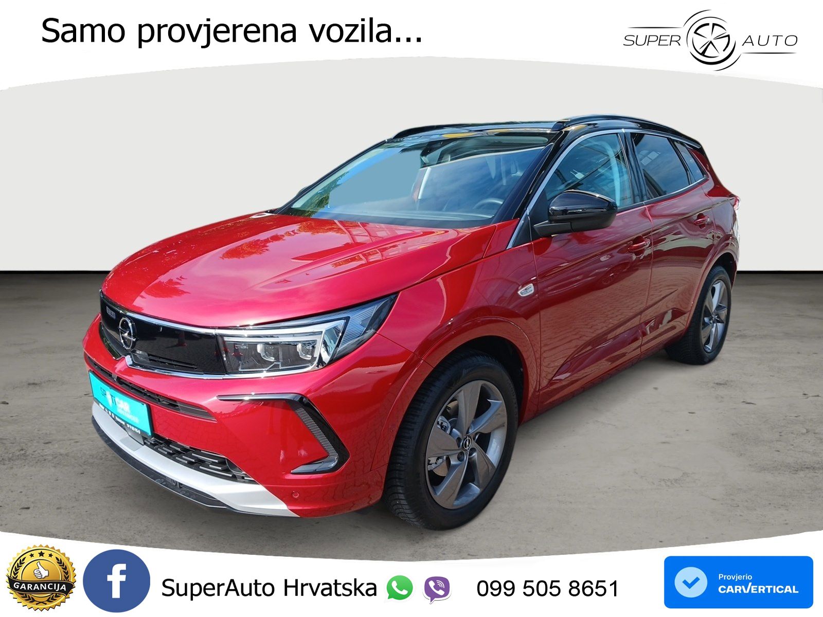 Opel Grandland 1.2i Turbo (130 KS) Automatic Ultimate LED+GR SJED+ACC