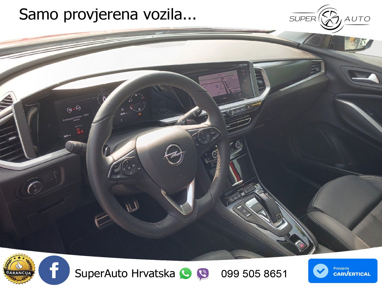 Opel Grandland 1.2i Turbo (130 KS) Automatic Ultimate LED+GR SJED+ACC