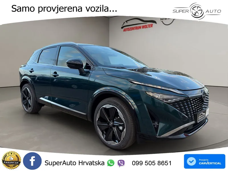 Nissan Qashqai 1.3 DIG-T (158 KS) Xtronic Tekna LED+GR SJED+ACC