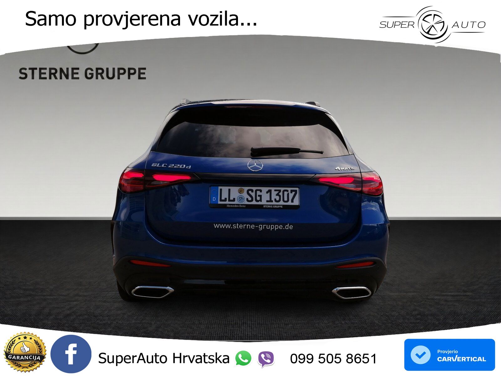 Mercedes GLC 220d (197 KS) 4MATIC 9G-TRONIC AMG ACC+GR SJED+360+PANO
