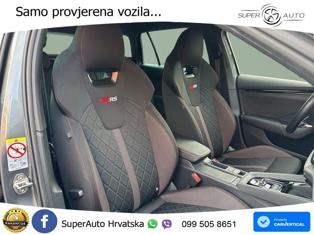 Škoda Octavia Combi RS 2.0 TDI (200 KS) 4x4 DSG LED+GR SJED+ACC