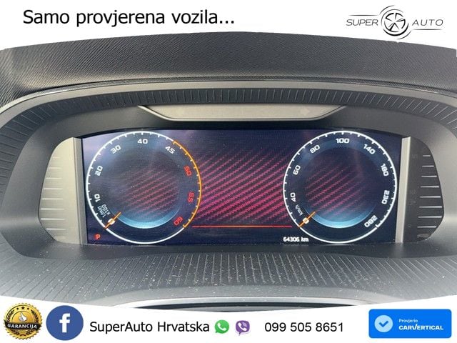 Škoda Octavia Combi RS 2.0 TDI (200 KS) 4x4 DSG LED+GR SJED+ACC