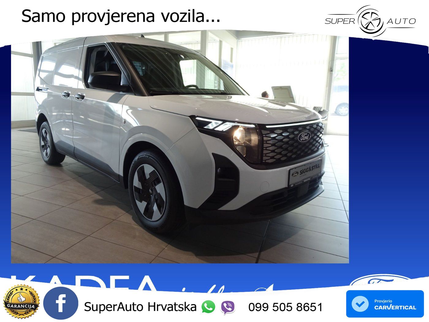 Ford E-Transit Courier Kasten Trend NAVI*SHZ*CAM*PDC 136 KS