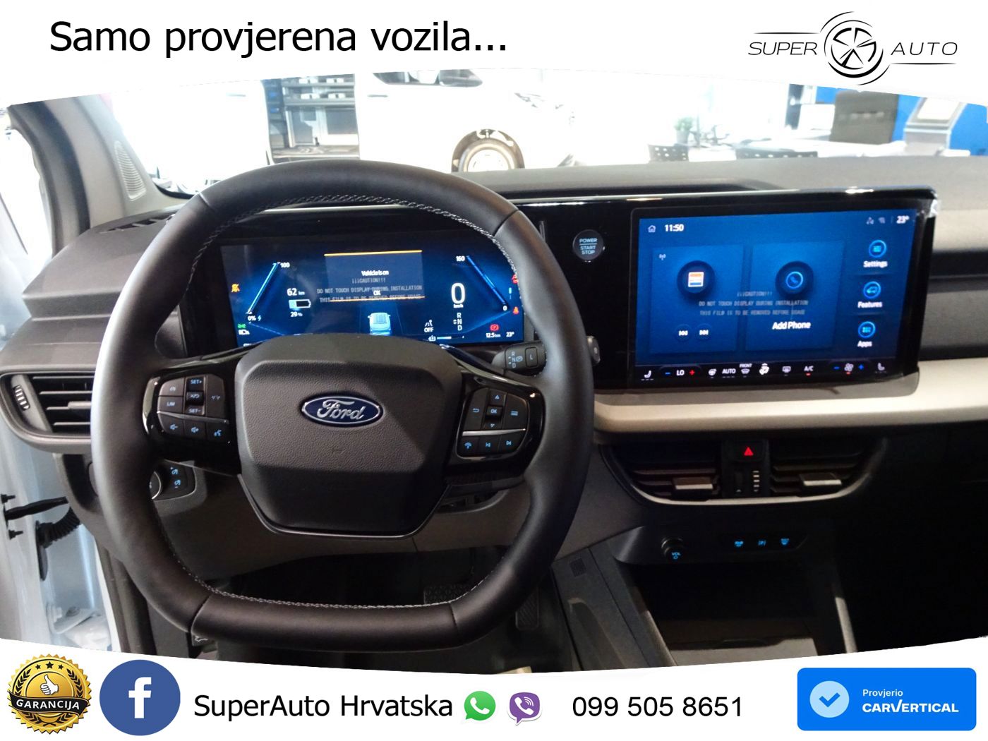 Ford E-Transit Courier Kasten Trend NAVI*SHZ*CAM*PDC 136 KS