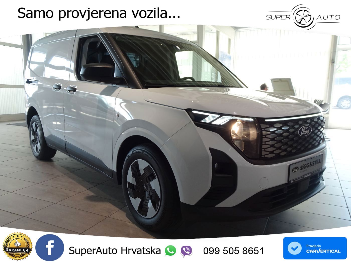 Ford E-Transit Courier Kasten Trend NAVI*SHZ*CAM*PDC 136 KS