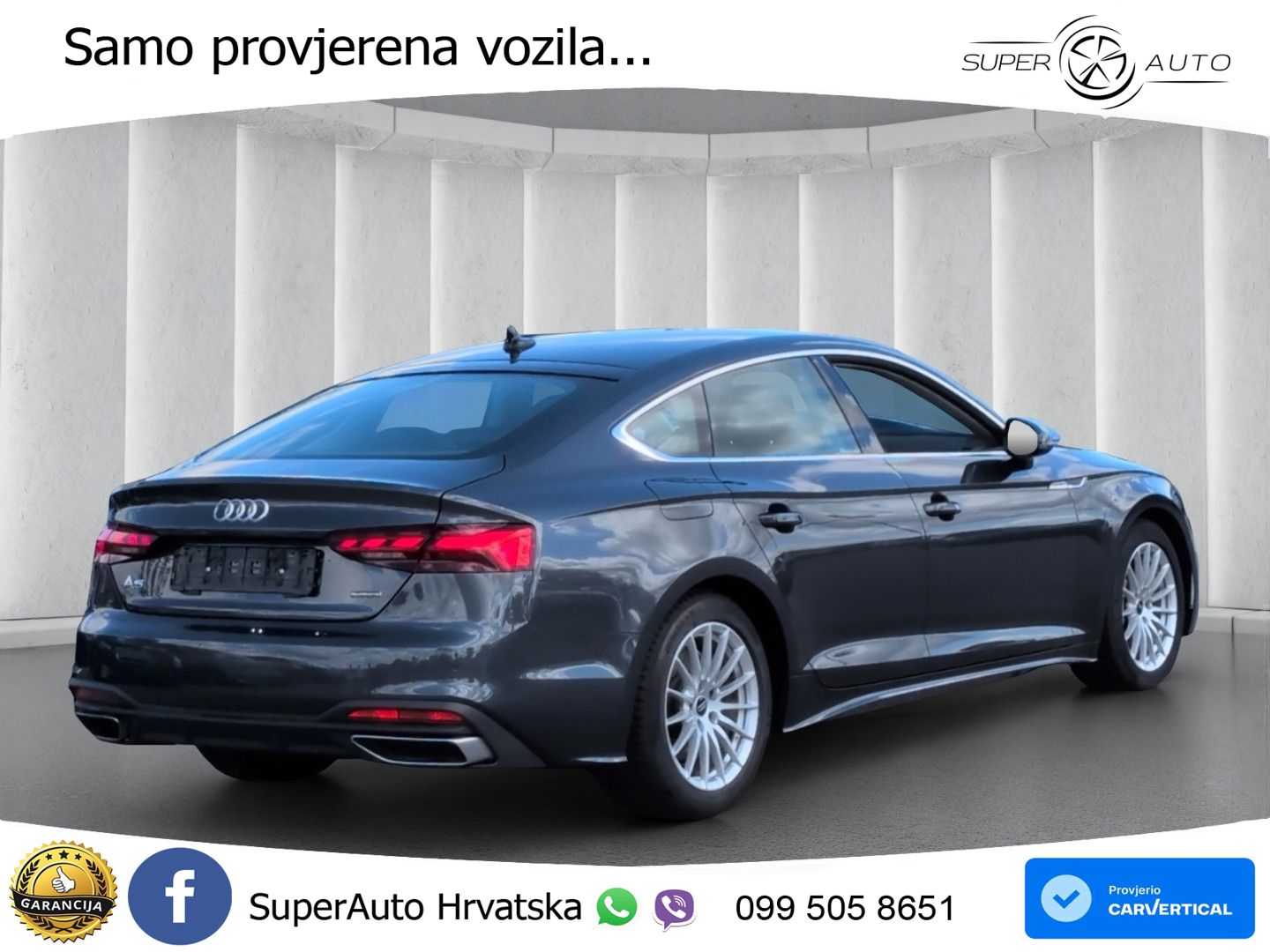 Audi A5 Sportback 40 TDI (204 KS) quattro S tronic