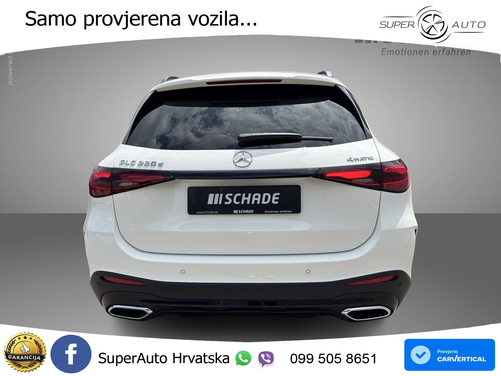 Mercedes GLC 220d (197 KS) 4MATIC 9G-TRONIC LED+GR SJED+ACC