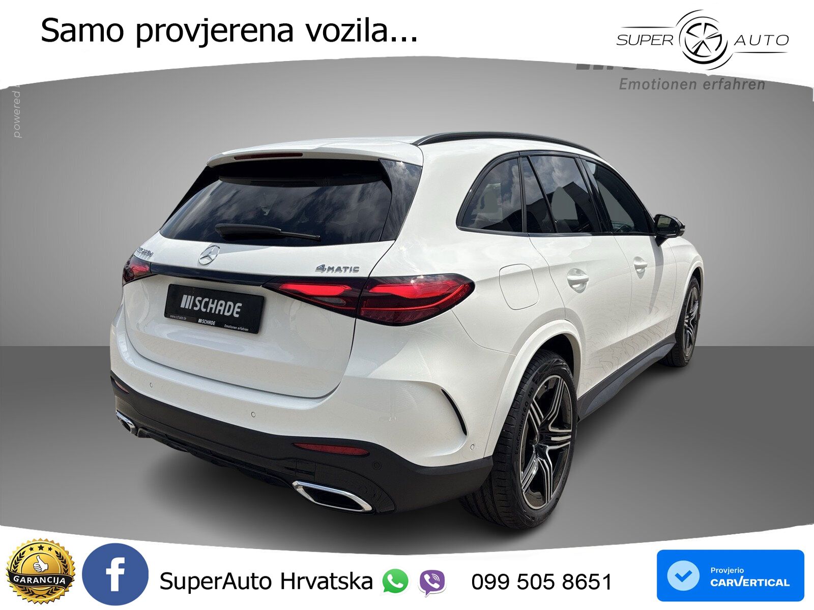 Mercedes GLC 220d (197 KS) 4MATIC 9G-TRONIC LED+GR SJED+ACC