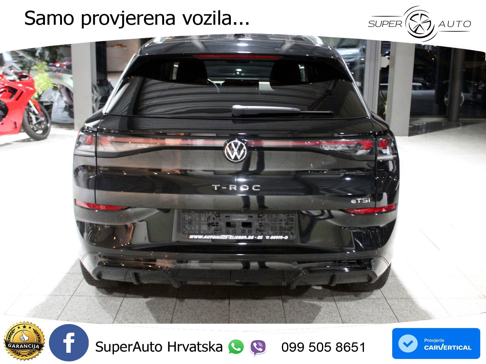 Volkswagen T-Roc 1.5 eTSI (150 KS)  DSG R-Line LED+GR SJED+ACC