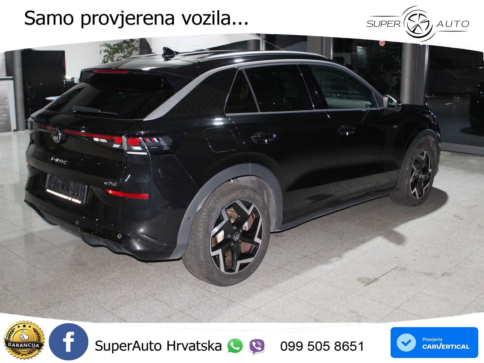 Volkswagen T-Roc 1.5 eTSI (150 KS)  DSG R-Line LED+GR SJED+ACC