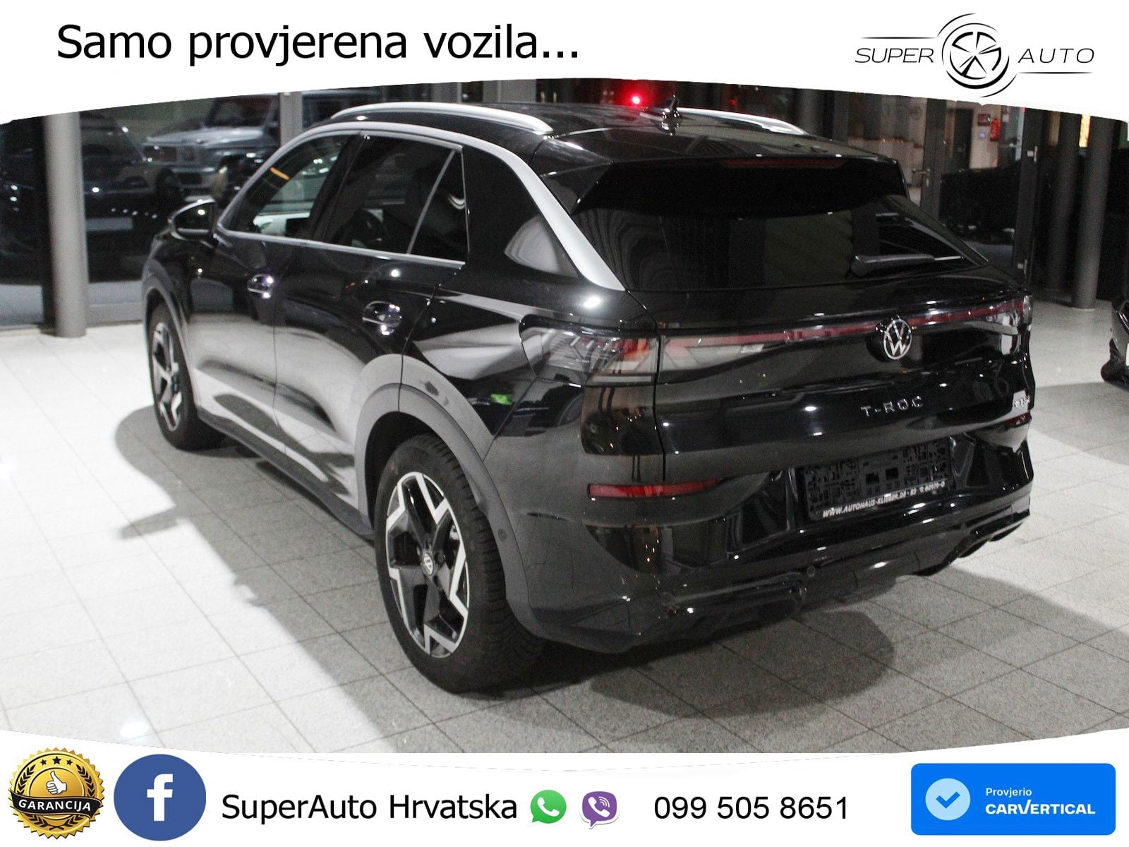 Volkswagen T-Roc 1.5 eTSI (150 KS)  DSG R-Line LED+GR SJED+ACC