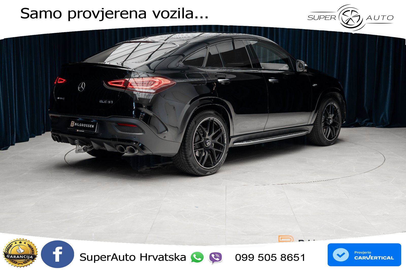 Mercedes AMG GLE Coupe 53 (435 KS) EQ Boost 4MATIC+ AMG SPEEDSHIFT TCT 9G