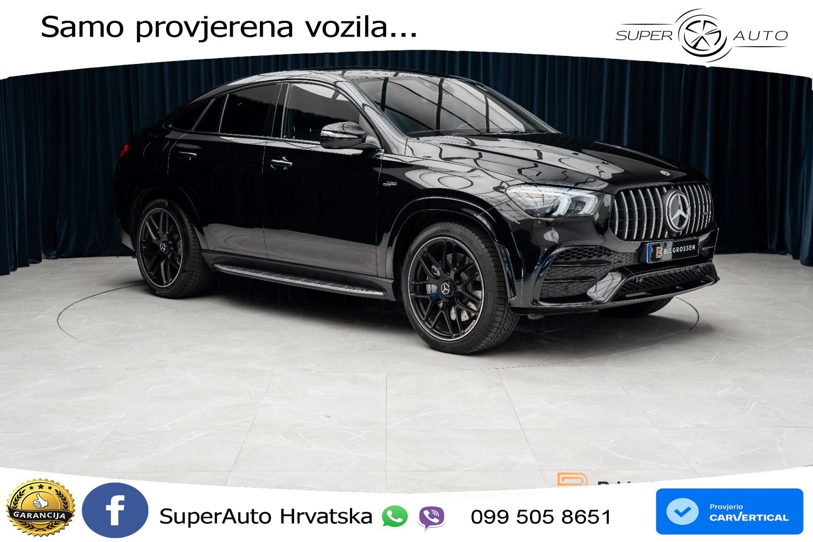 Mercedes AMG GLE Coupe 53 (435 KS) EQ Boost 4MATIC+ AMG SPEEDSHIFT TCT 9G