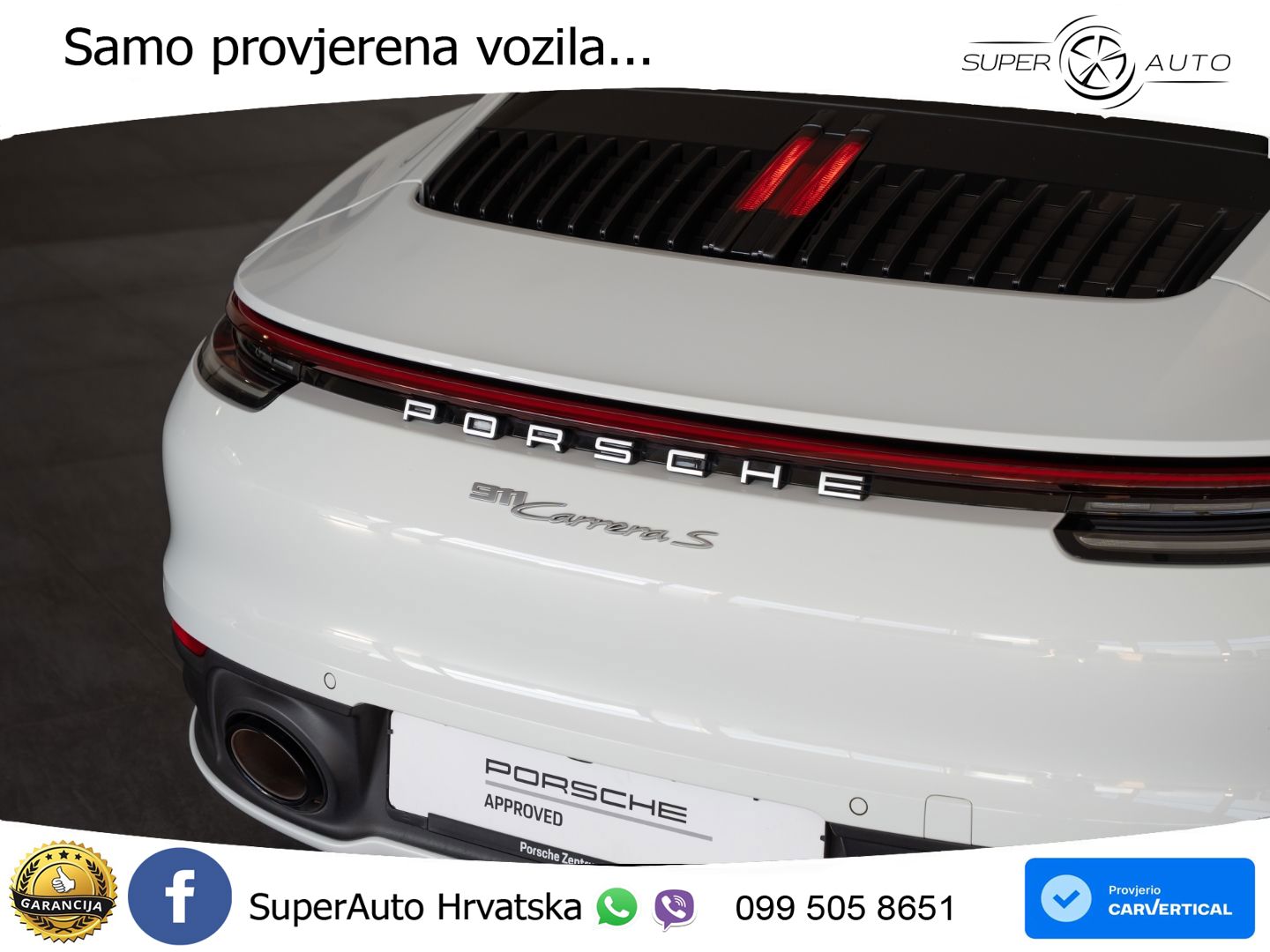 Porsche 911 Carrera S 3.0 (450 KS) PDK LED+GR SJED+ACC
