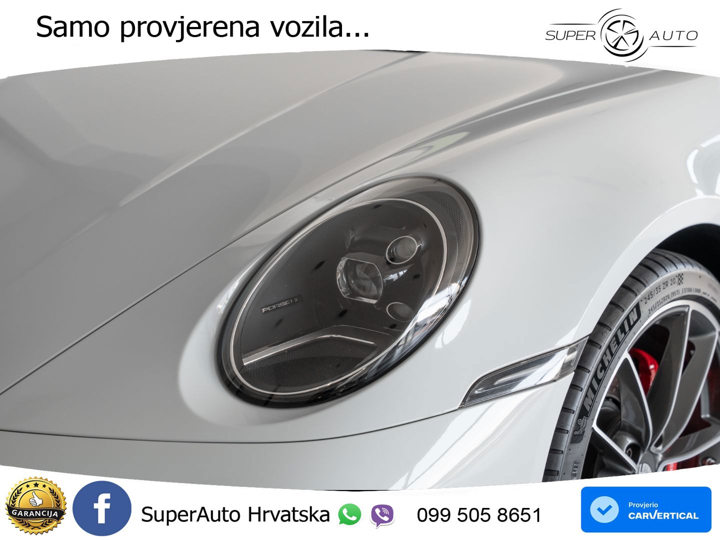 Porsche 911 Carrera S 3.0 (450 KS) PDK LED+GR SJED+ACC