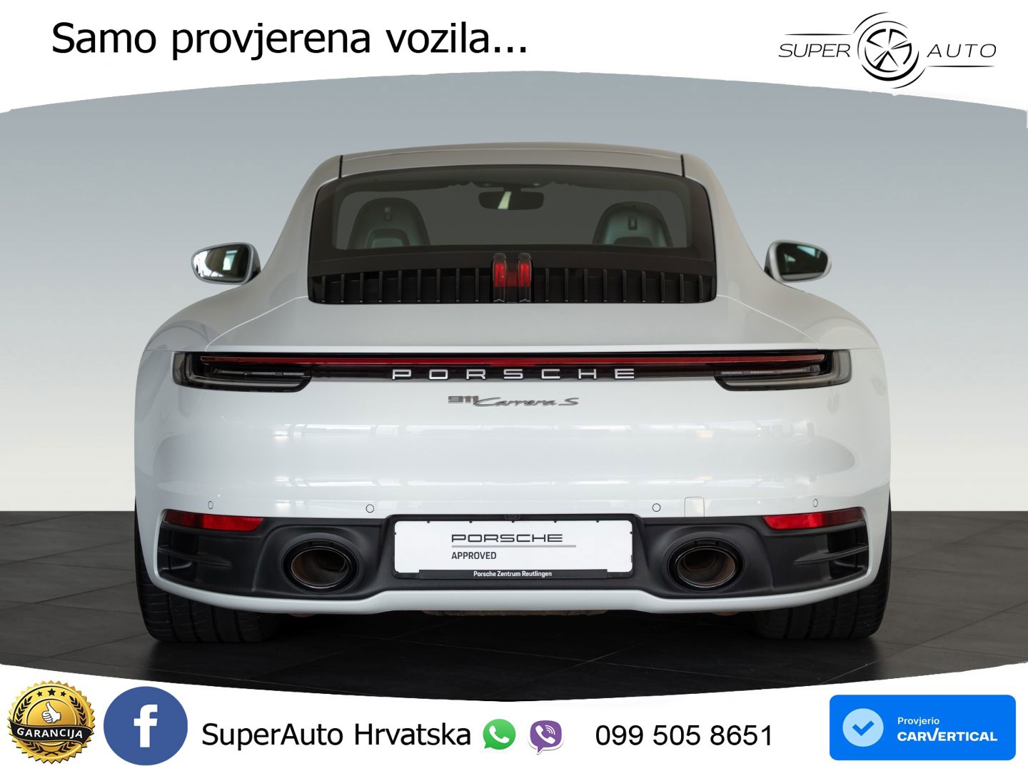 Porsche 911 Carrera S 3.0 (450 KS) PDK LED+GR SJED+ACC