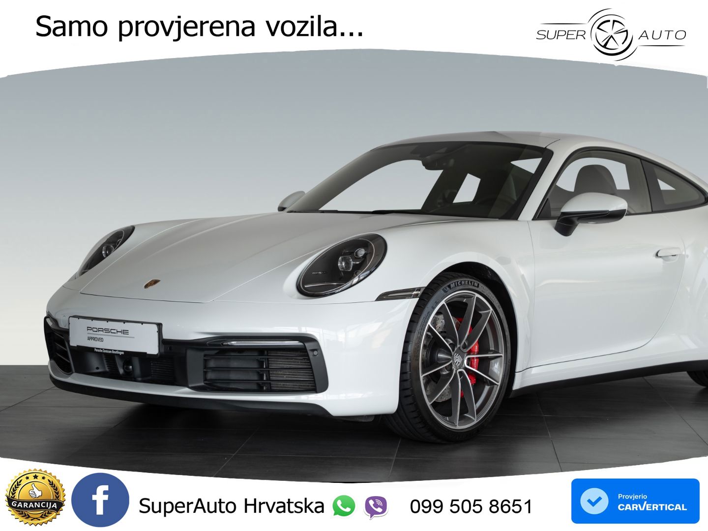 Porsche 911 Carrera S 3.0 (450 KS) PDK LED+GR SJED+ACC