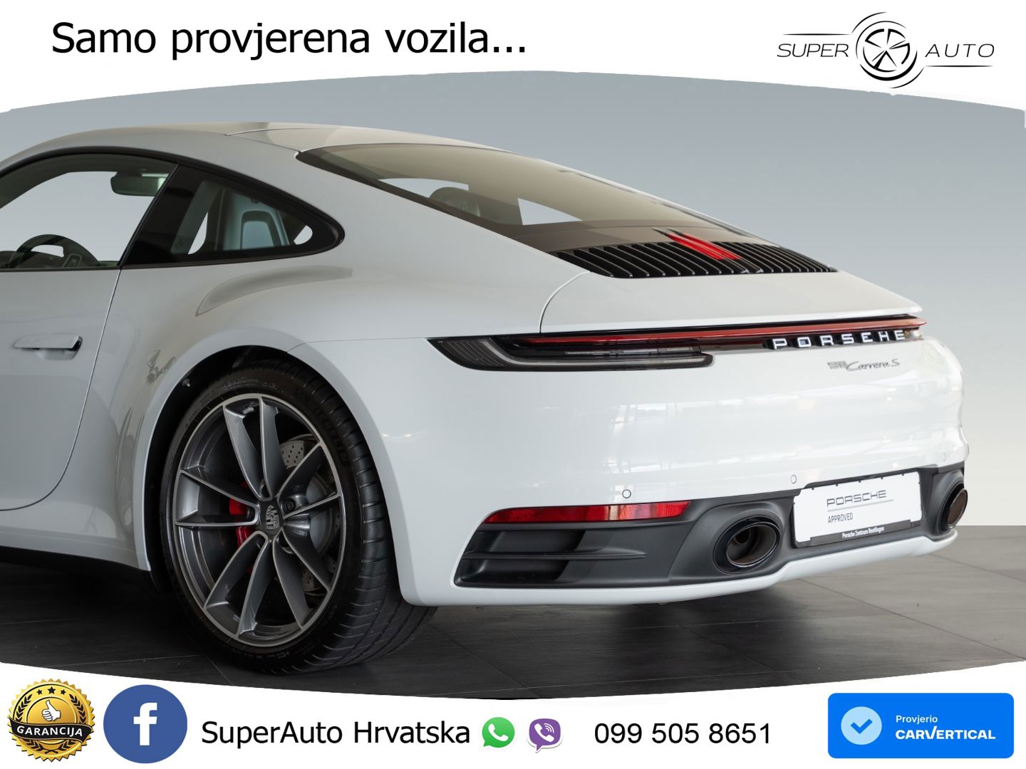 Porsche 911 Carrera S 3.0 (450 KS) PDK LED+GR SJED+ACC
