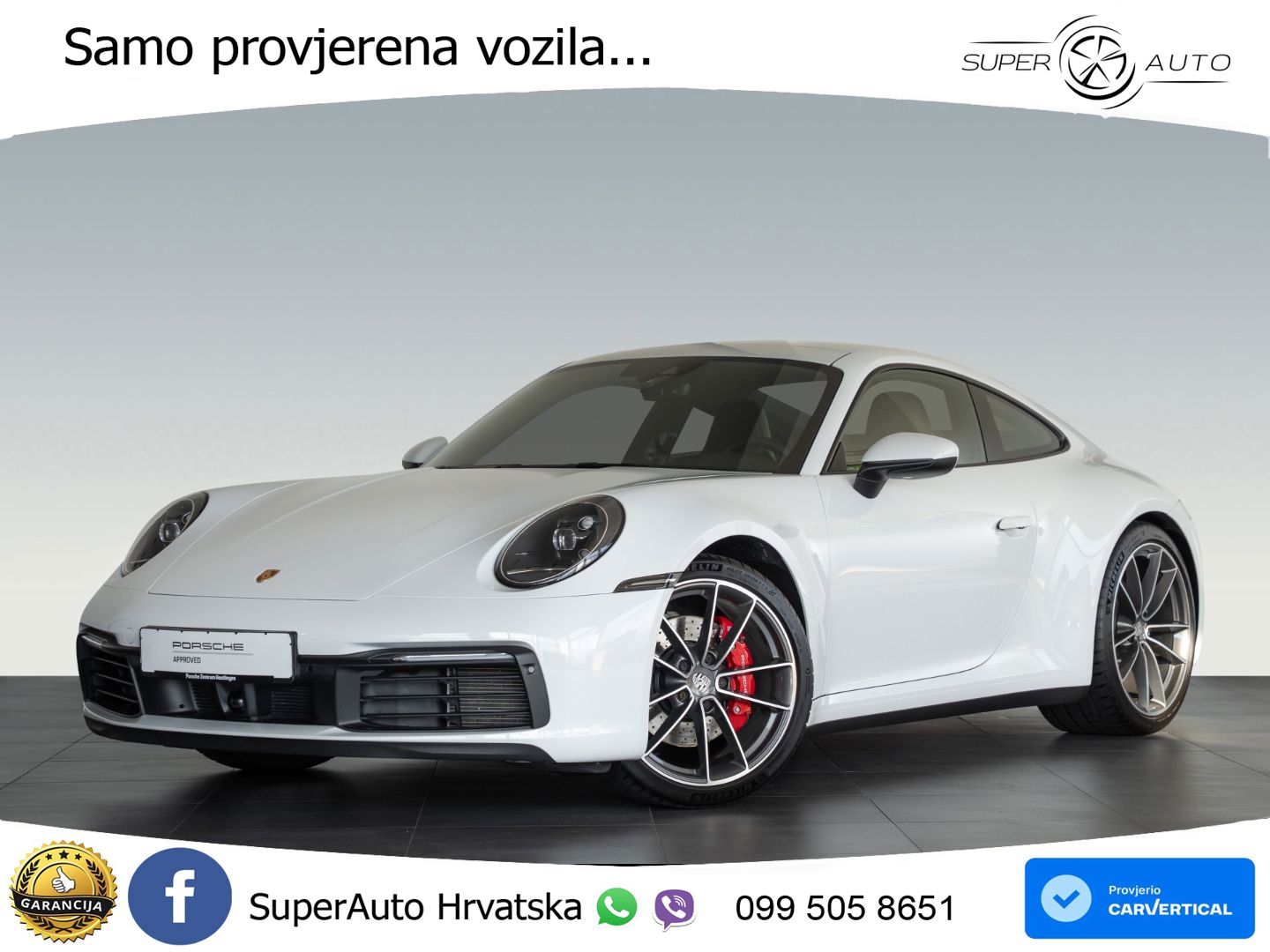Porsche 911 Carrera S 3.0 (450 KS) PDK LED+GR SJED+ACC