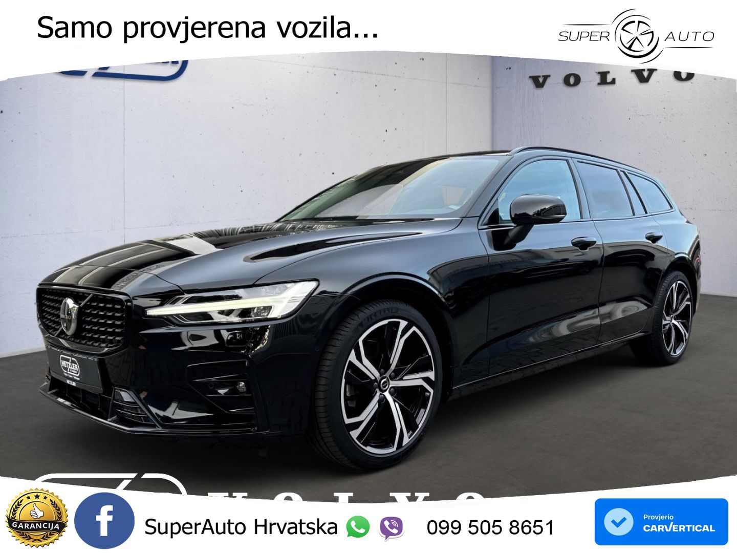 Volvo V60 2.0 B4 Benzin DCT LED+GR SJED+ACC