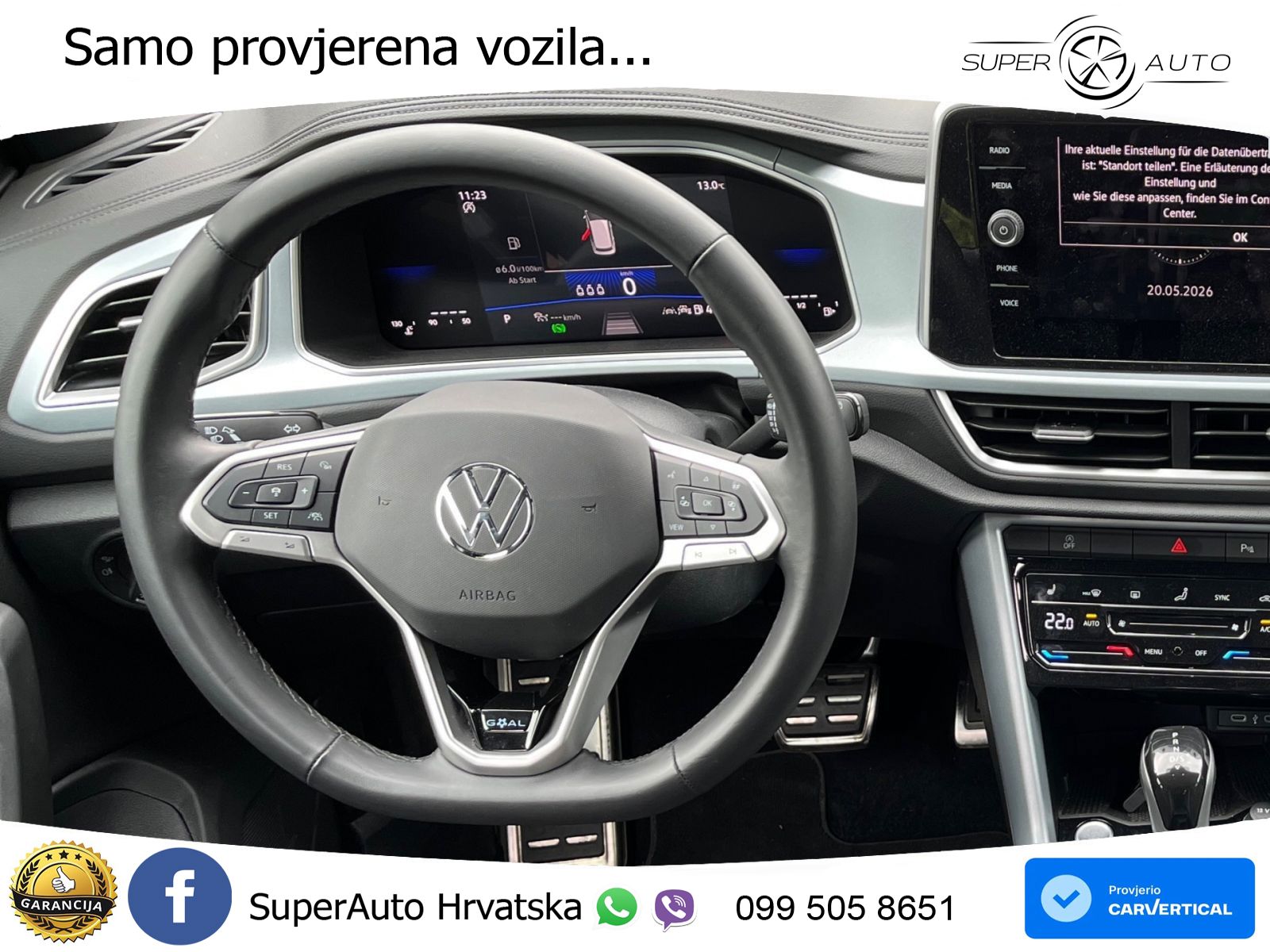 Volkswagen T-Roc I 2.0 TDI (150 KS) DSG LED+GR SJED+ACC