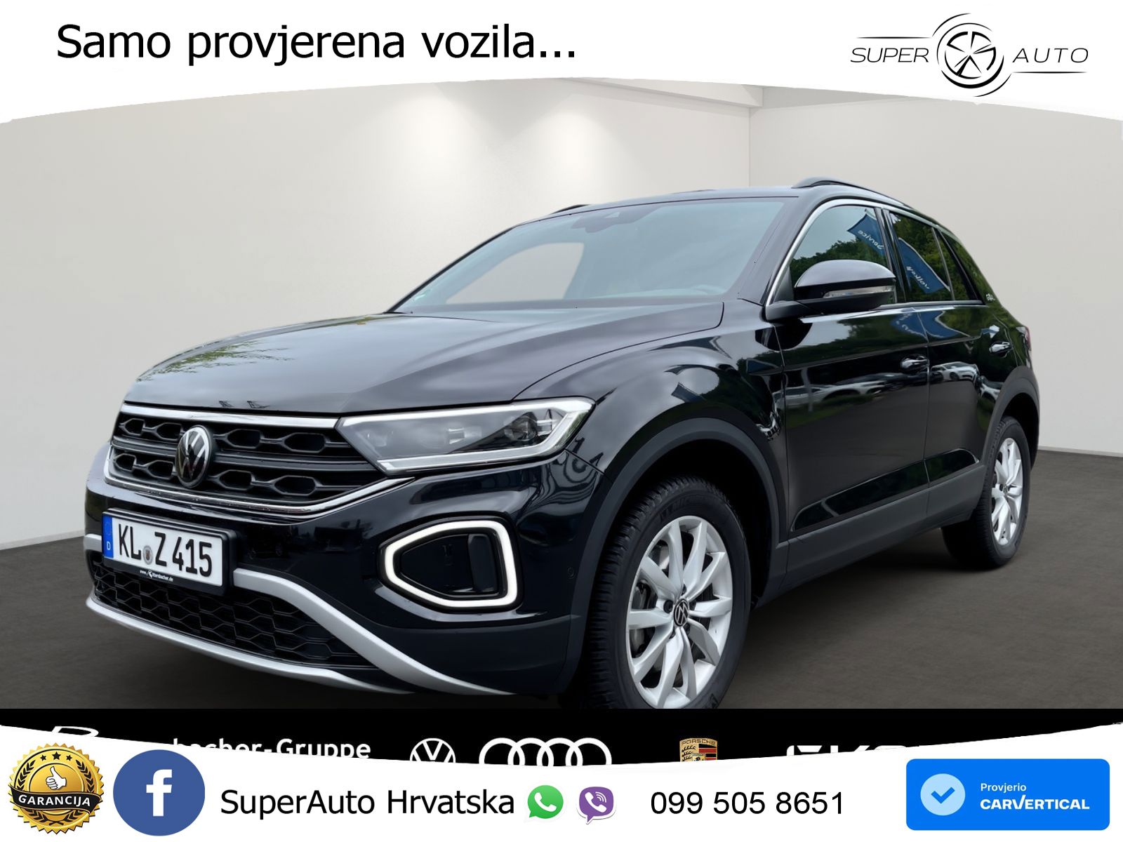 Volkswagen T-Roc I 2.0 TDI (150 KS) DSG LED+GR SJED+ACC