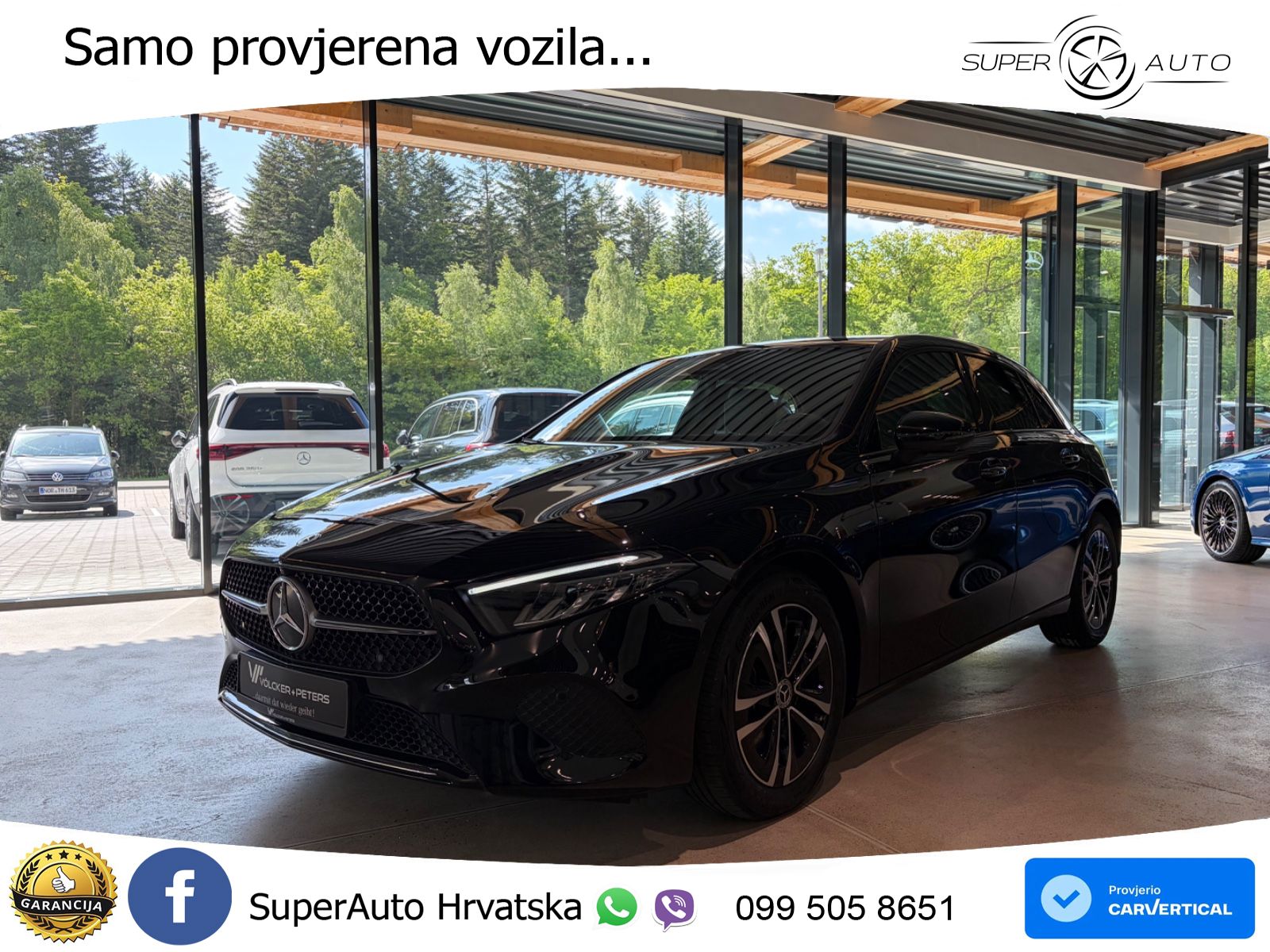 Mercedes-Benz A 180 7G-DCT ACC+GR SJED+360+PANO