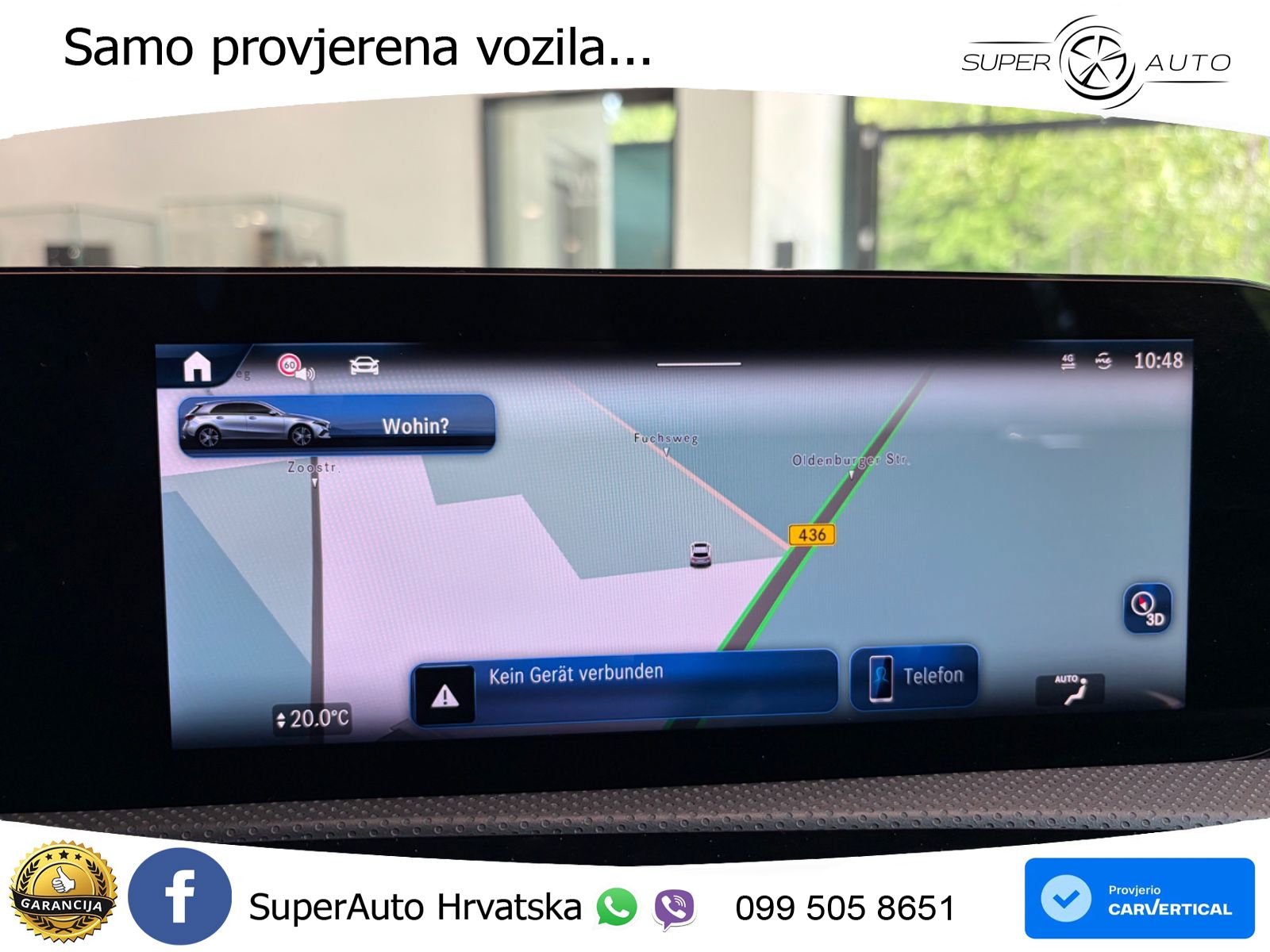 Mercedes-Benz A 180 7G-DCT ACC+GR SJED+360+PANO