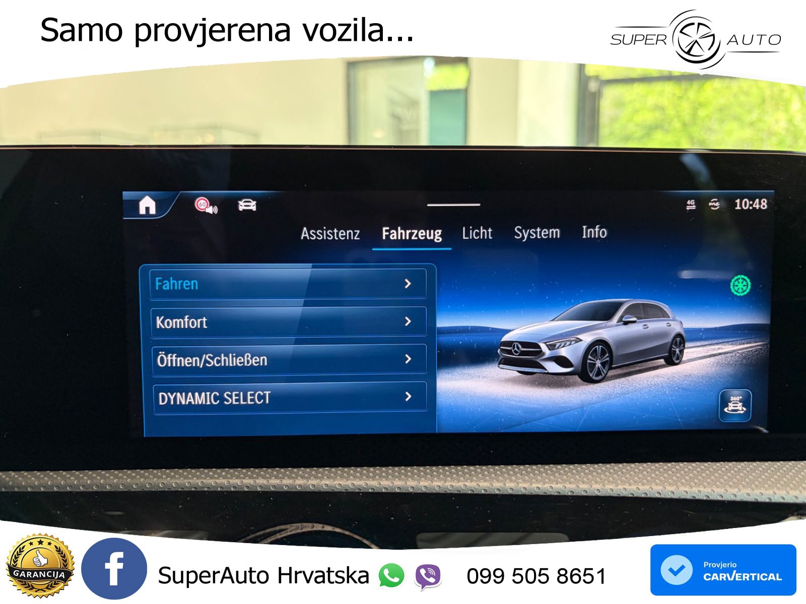 Mercedes-Benz A 180 7G-DCT ACC+GR SJED+360+PANO