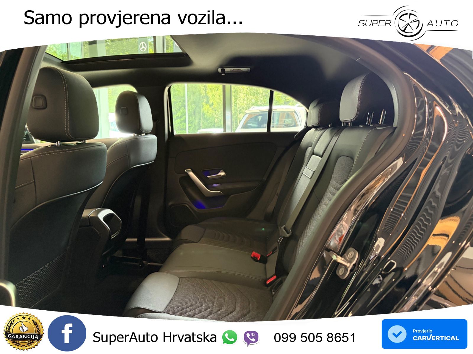 Mercedes-Benz A 180 7G-DCT ACC+GR SJED+360+PANO