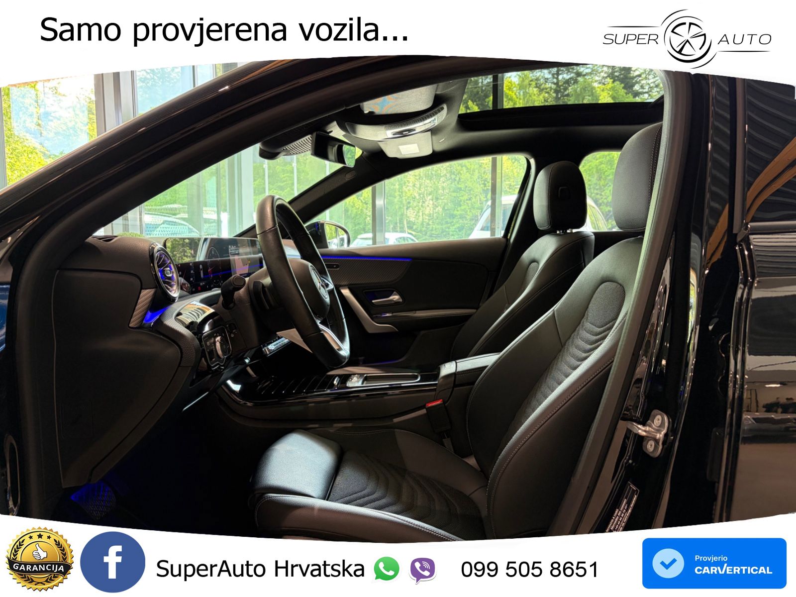 Mercedes-Benz A 180 7G-DCT ACC+GR SJED+360+PANO