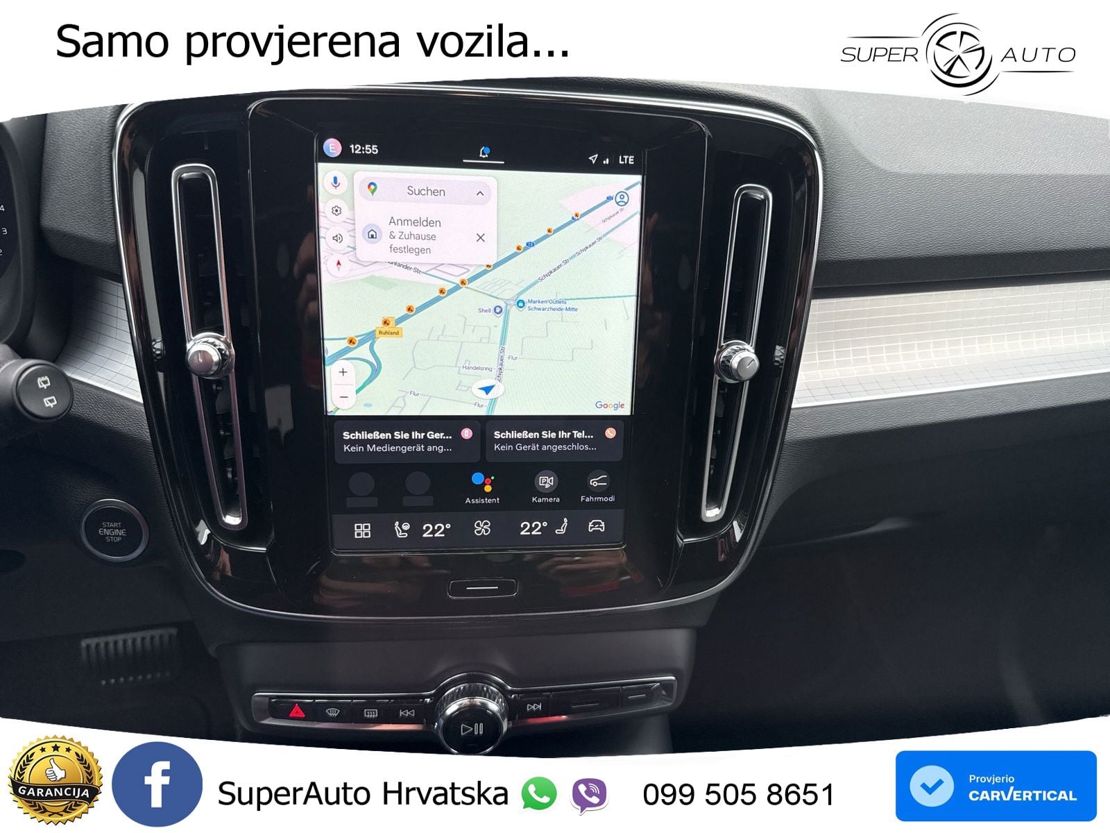 Volvo XC40 2.0 B3 163 KS Automatic LED+GR SJED+ACC