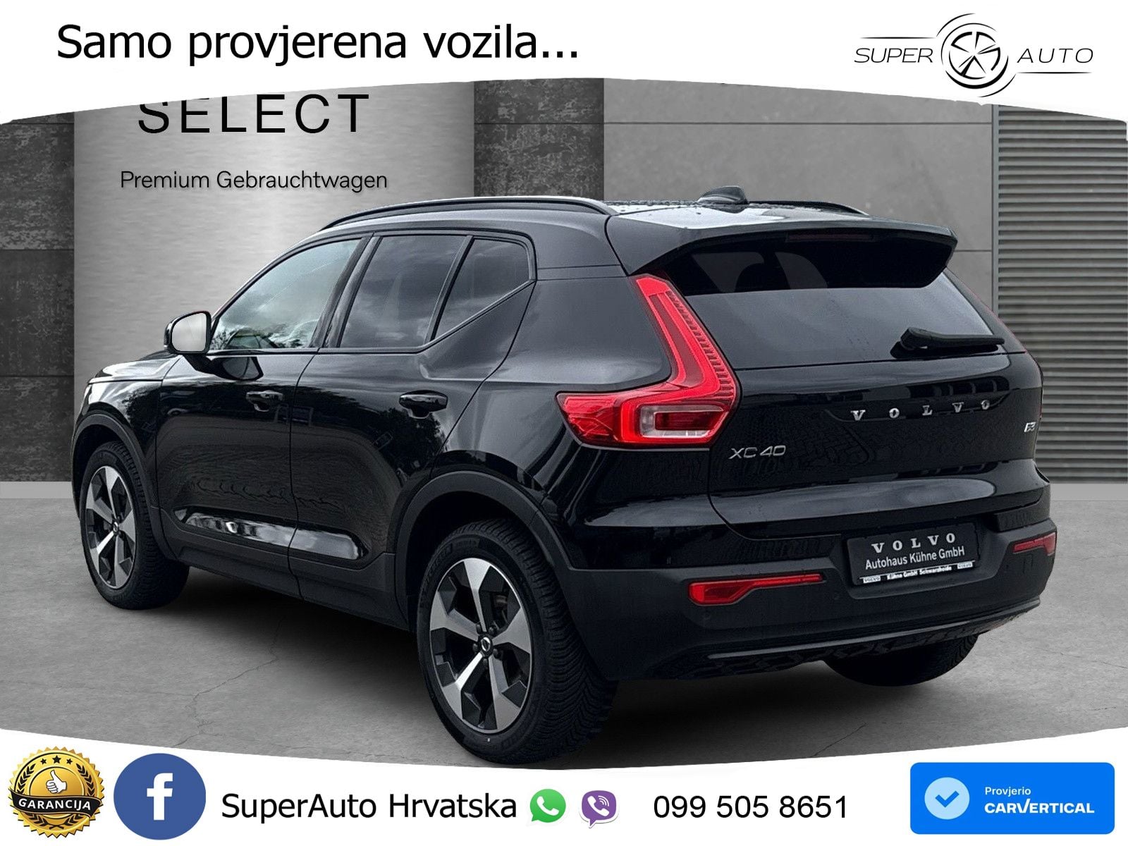 Volvo XC40 2.0 B3 163 KS Automatic LED+GR SJED+ACC