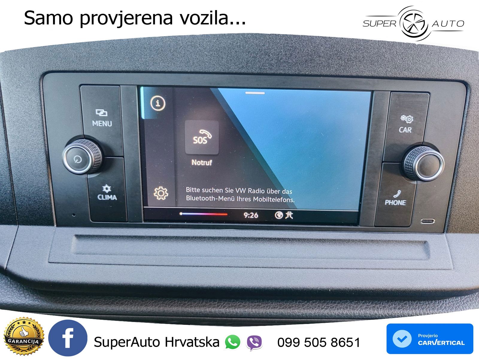 Volkswagen Caddy Cargo Cargo 2.0 TDI EcoProfi *PDC*KLIMA*AL 102 KS