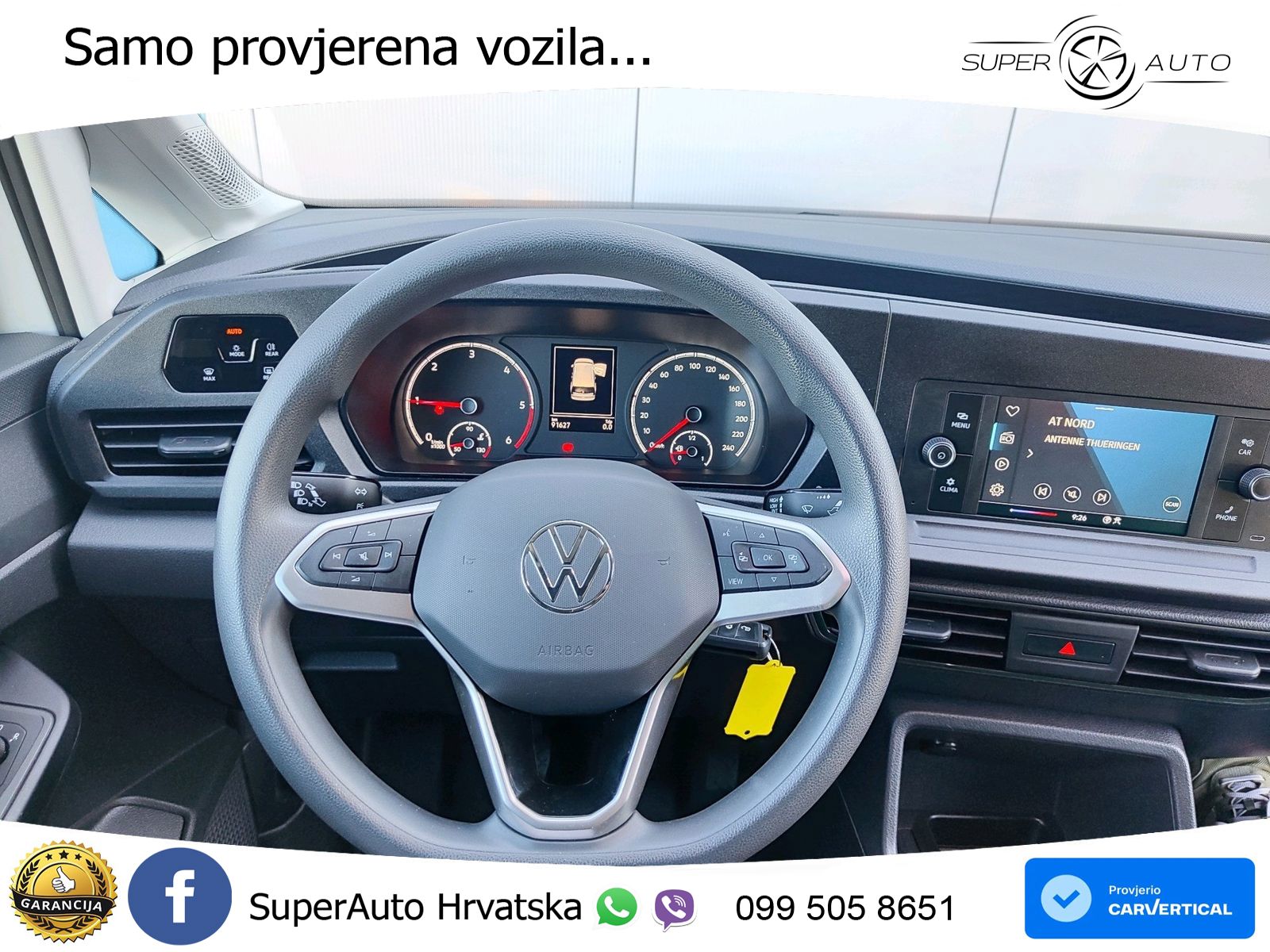Volkswagen Caddy Cargo Cargo 2.0 TDI EcoProfi *PDC*KLIMA*AL 102 KS