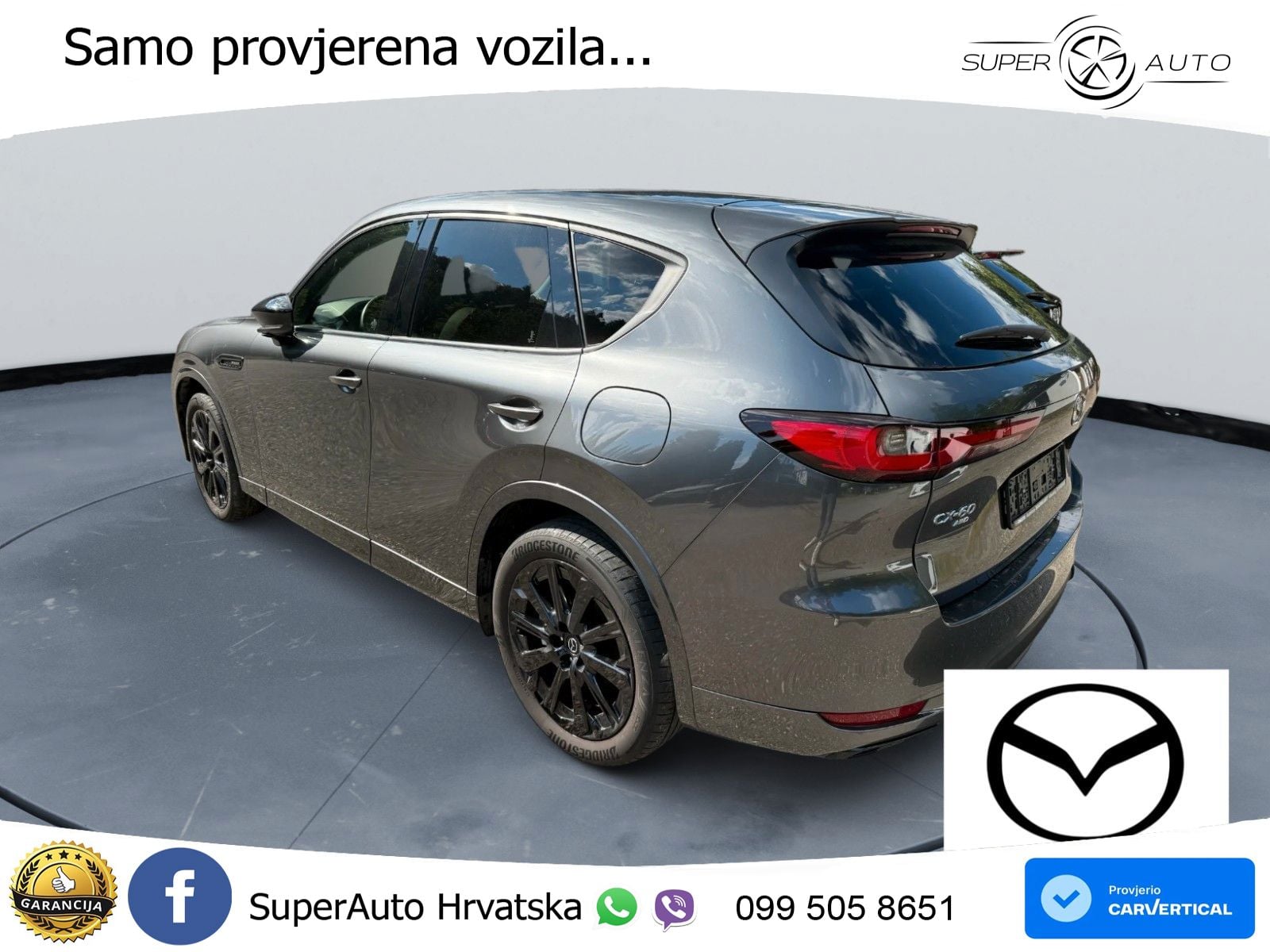 Mazda CX-60 2.5 e-Skyactiv (328 KS) AWD Automatic MATRIX+GR SJED+KAM