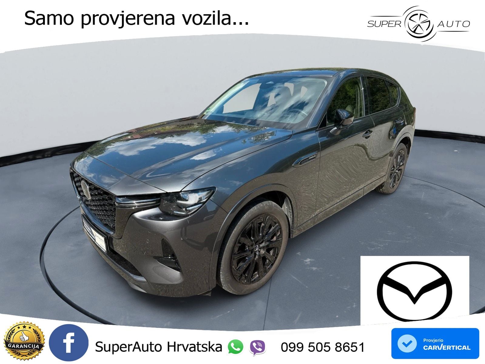 Mazda CX-60 2.5 e-Skyactiv (328 KS) AWD Automatic MATRIX+GR SJED+KAM