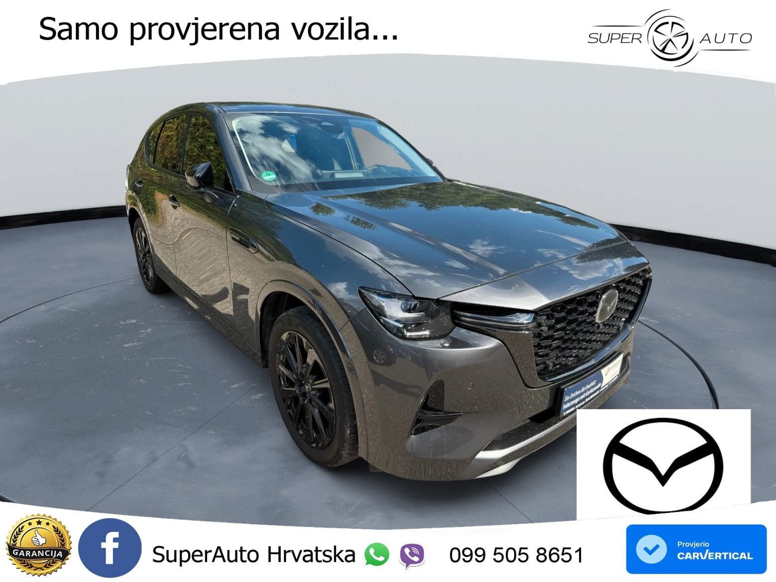 Mazda CX-60 2.5 e-Skyactiv (328 KS) AWD Automatic MATRIX+GR SJED+KAM