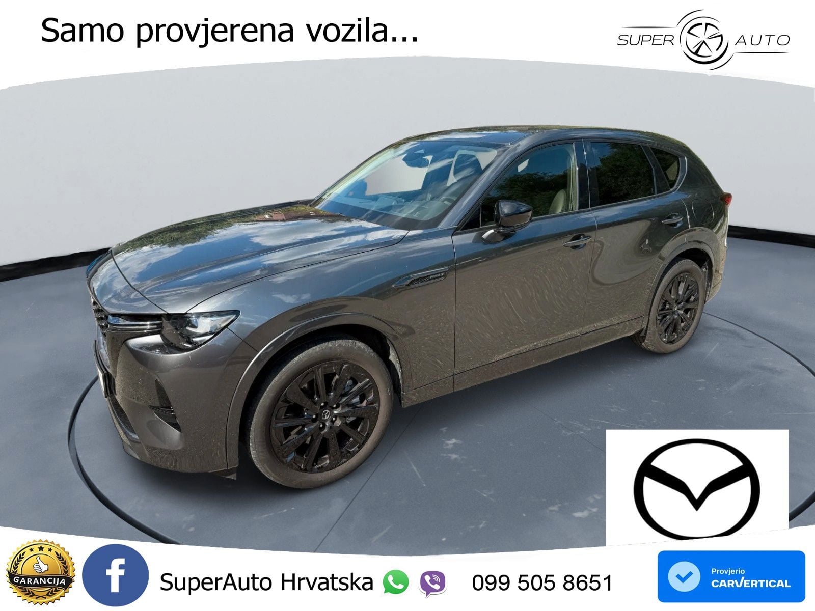 Mazda CX-60 2.5 e-Skyactiv (328 KS) AWD Automatic MATRIX+GR SJED+KAM