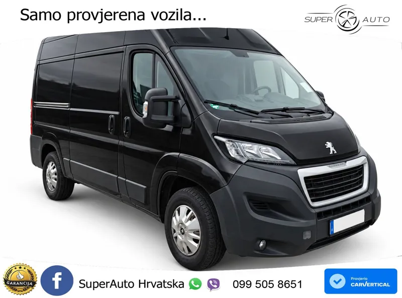 Peugeot Boxer L2H2 2x VORHANDEN / AHK / NAVI / REGAL / 140 KS