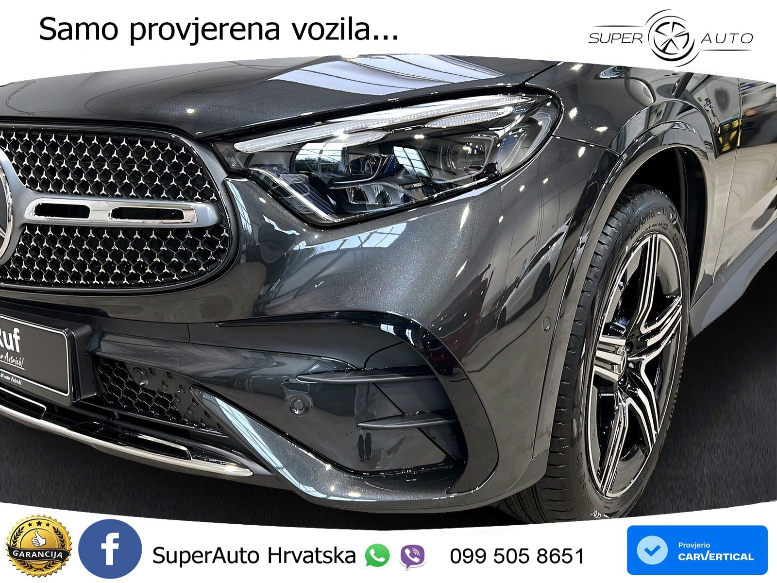Mercedes GLC 220d (197 KS) 4MATIC 9G-TRONIC AMG LED+GR SJED+ACC