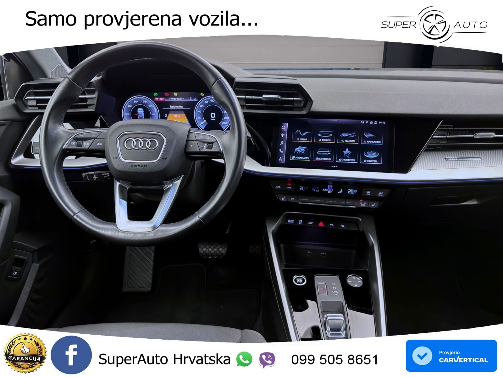 Audi A3 40 TFSIe (204 KS) S tronic advanced LED+GR SJED+ACC